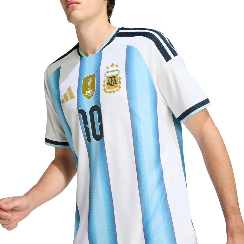 2026 Argentina Mens Authentic Home Messi #10 Soccer Jersey | Adidas