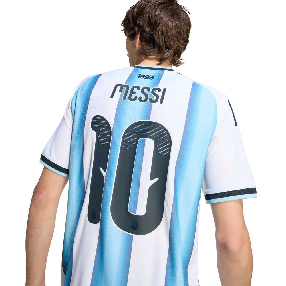 2026 Argentina Mens Authentic Home Messi #10 Soccer Jersey | Adidas