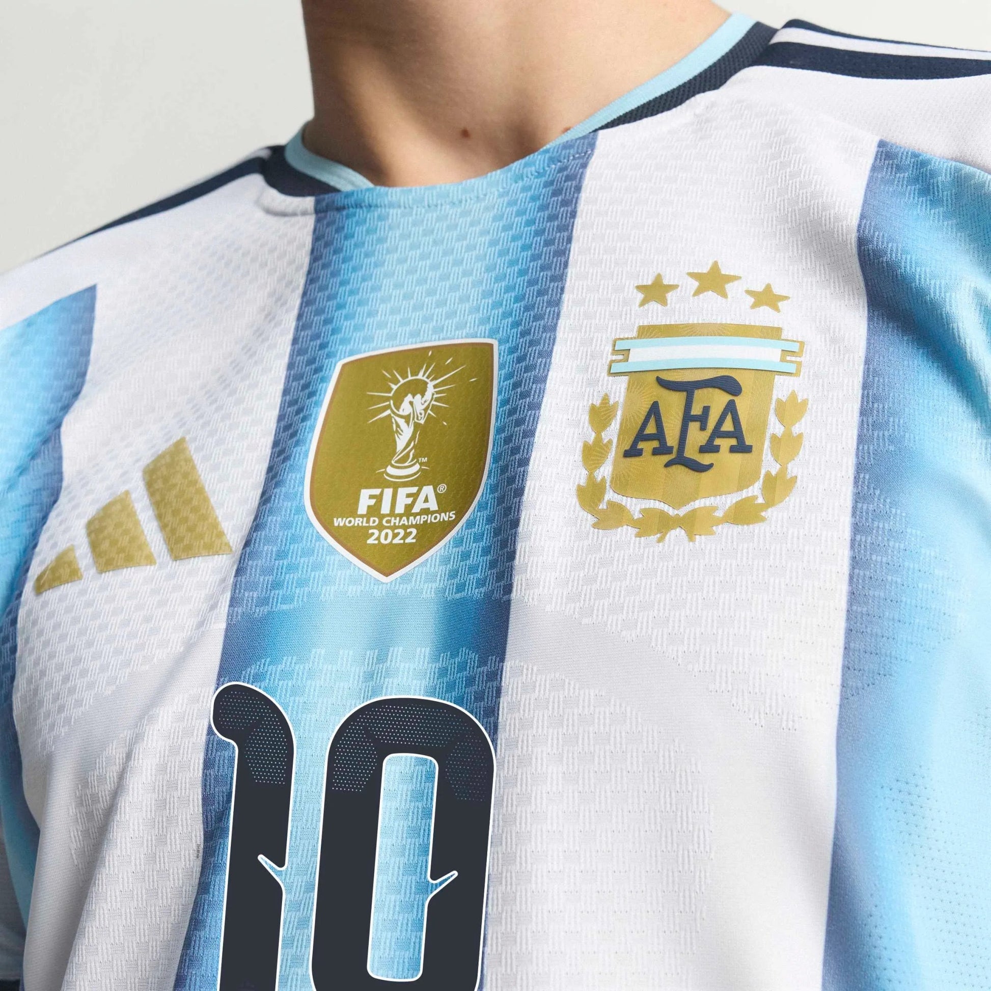 2026 Argentina Mens Authentic Home Messi #10 Soccer Jersey | Adidas
