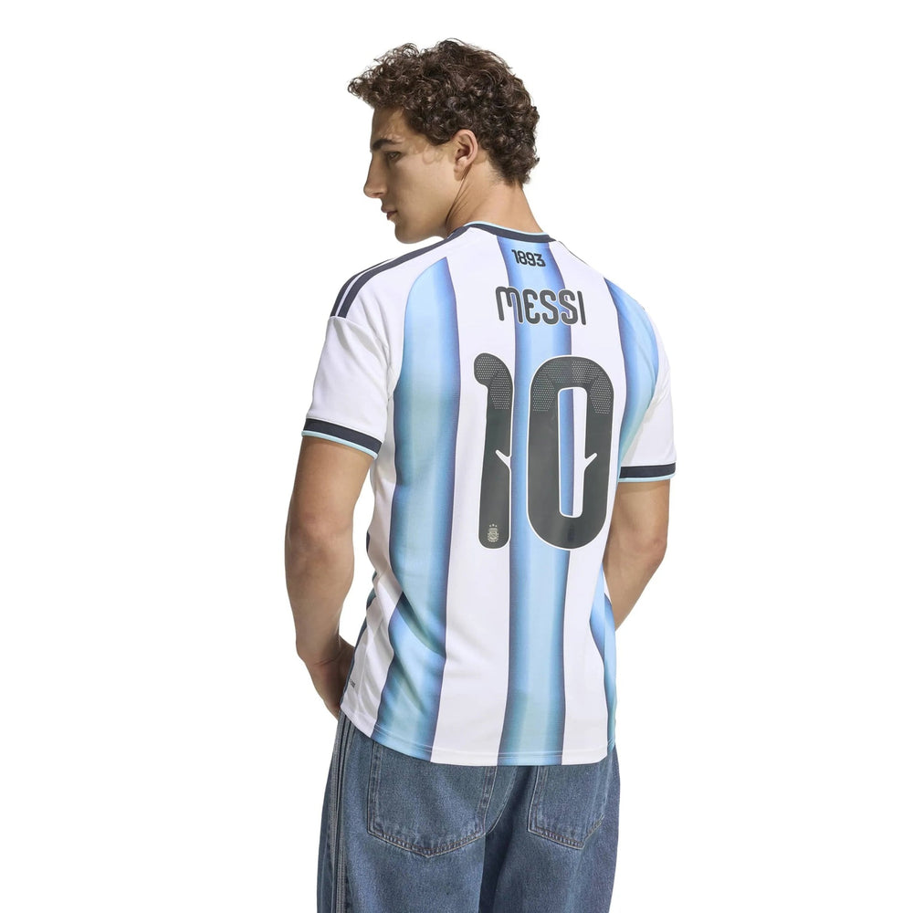 2026 Argentina Mens Stadium Home Messi #10 Soccer Jersey | Adidas