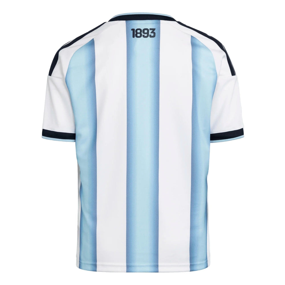 2026 Argentina Youth Stadium Home Soccer Jersey | Adidas