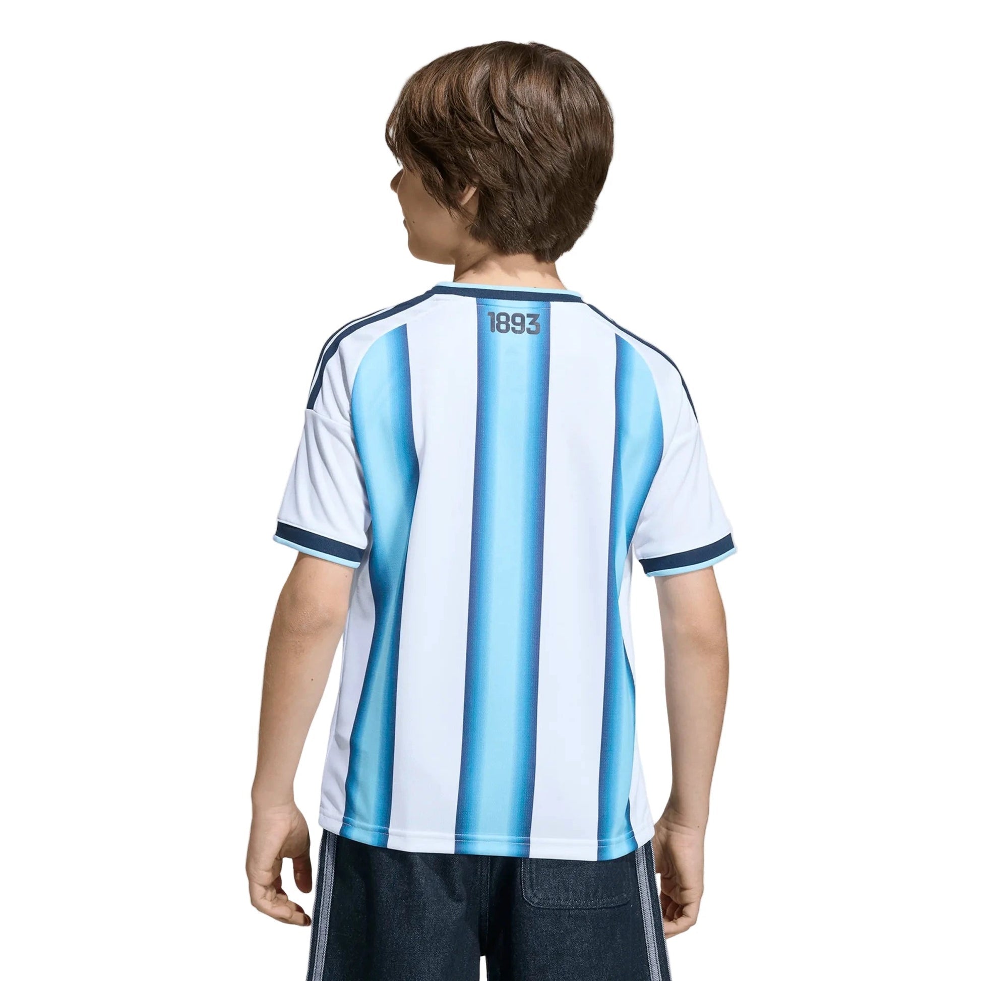 2026 Argentina Youth Stadium Home Soccer Jersey | Adidas