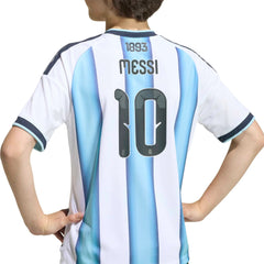 2026 Argentina Youth Stadium Home Messi #10 Soccer Jersey | Adidas