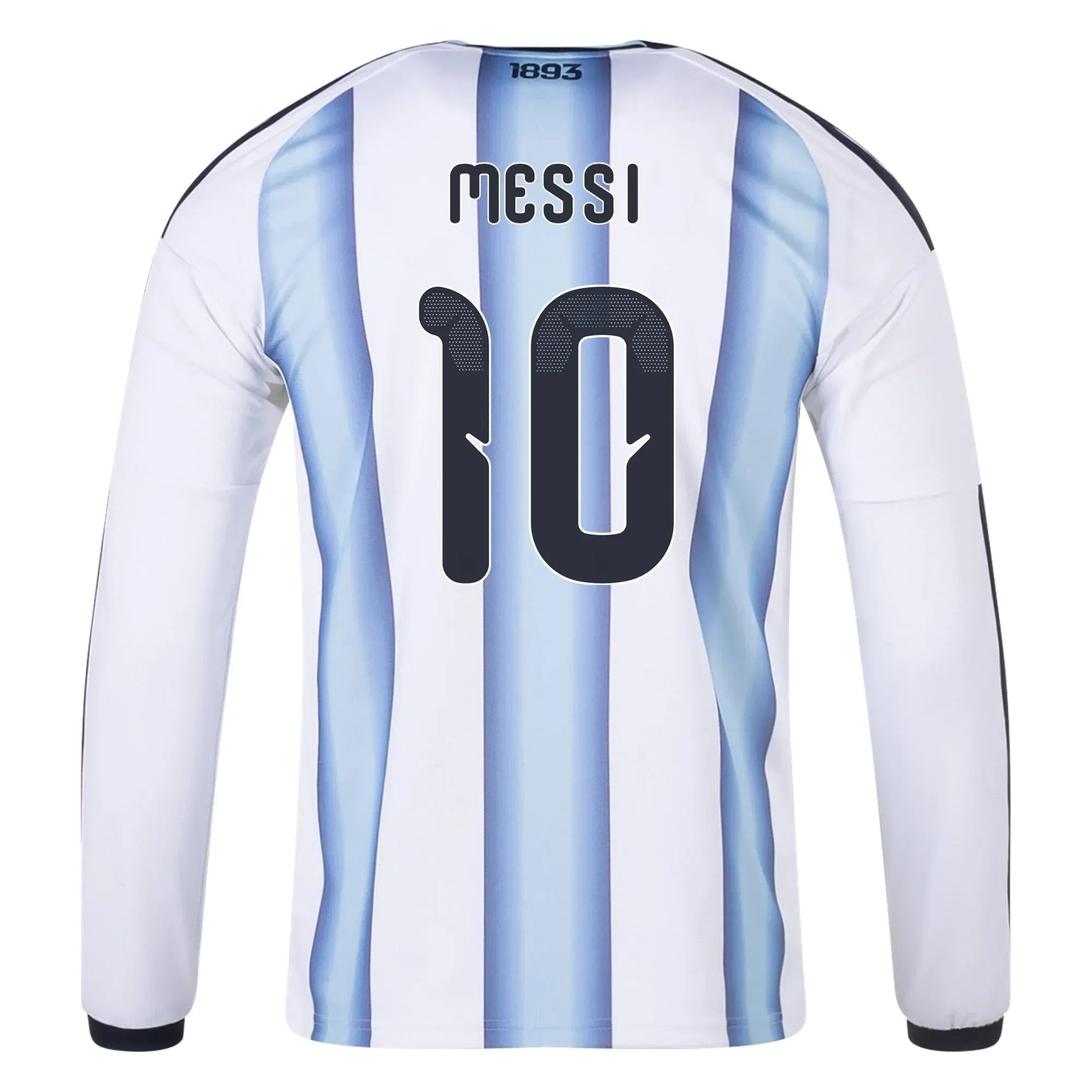 2026 Argentina Mens Stadium Home Long-Sleeve Soccer Jersey | Adidas