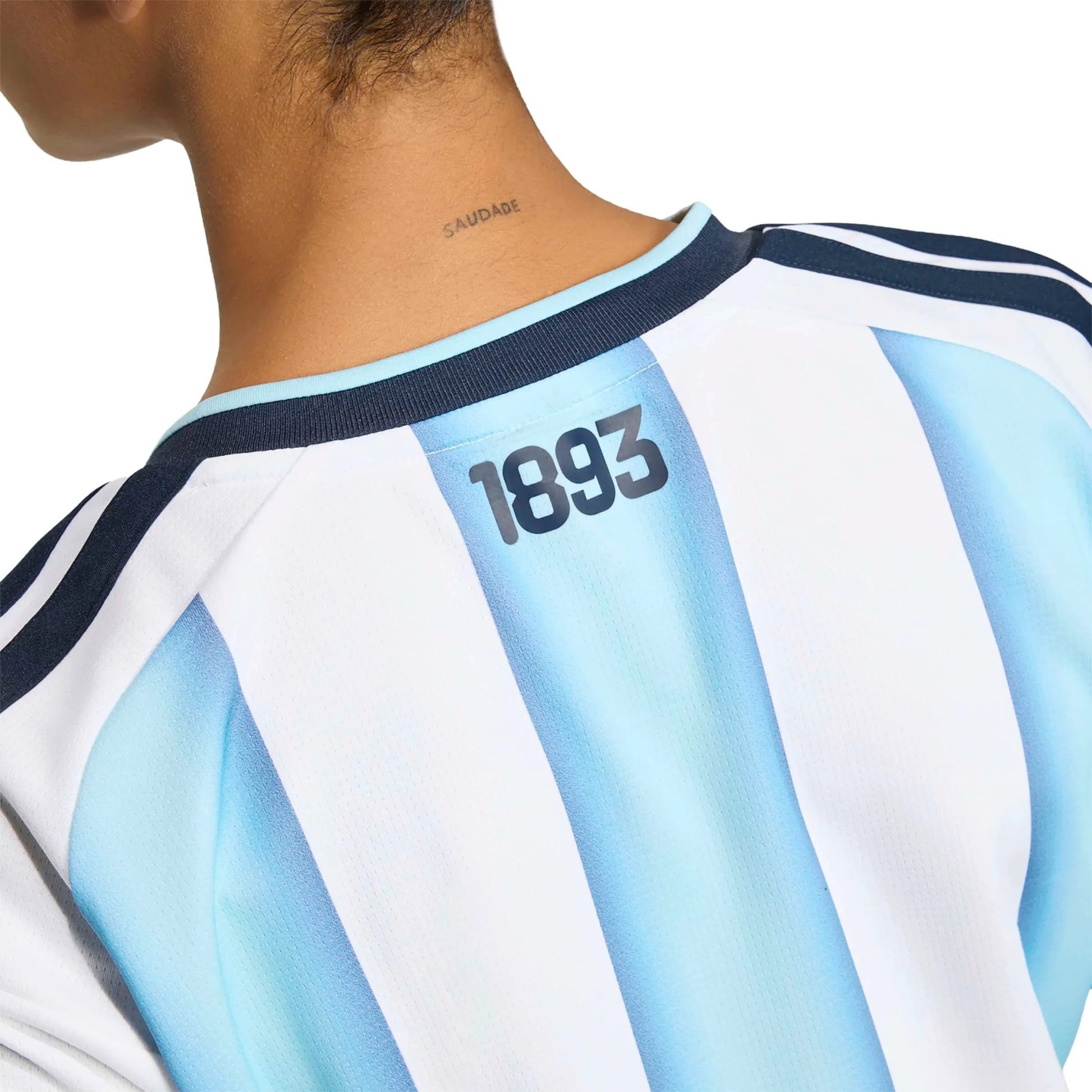2026 Argentina Womens Stadium Home Cropped Soccer Jersey | Adidas