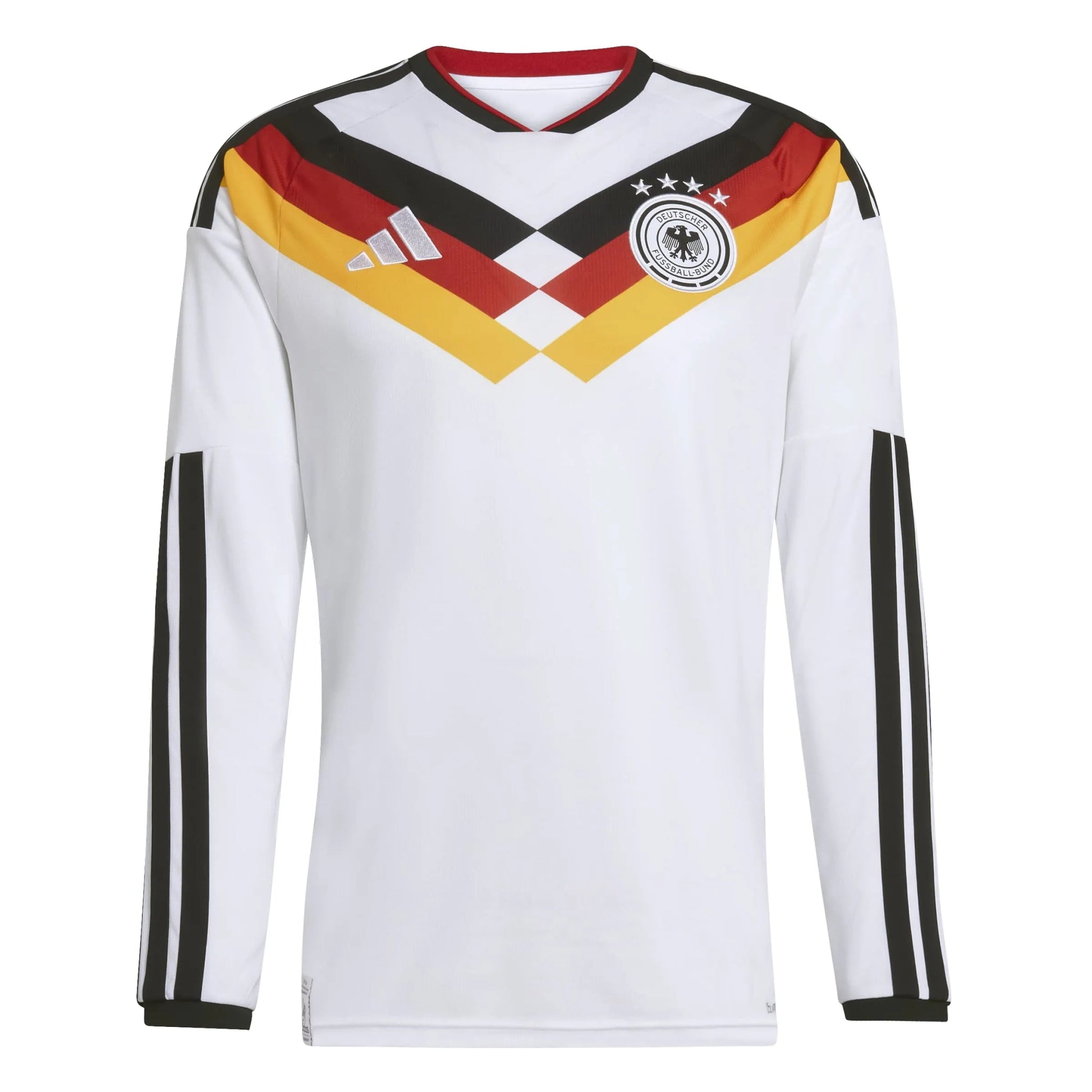 2026 Germany Mens Stadium Home Long-Sleeve Soccer Jersey | Adidas