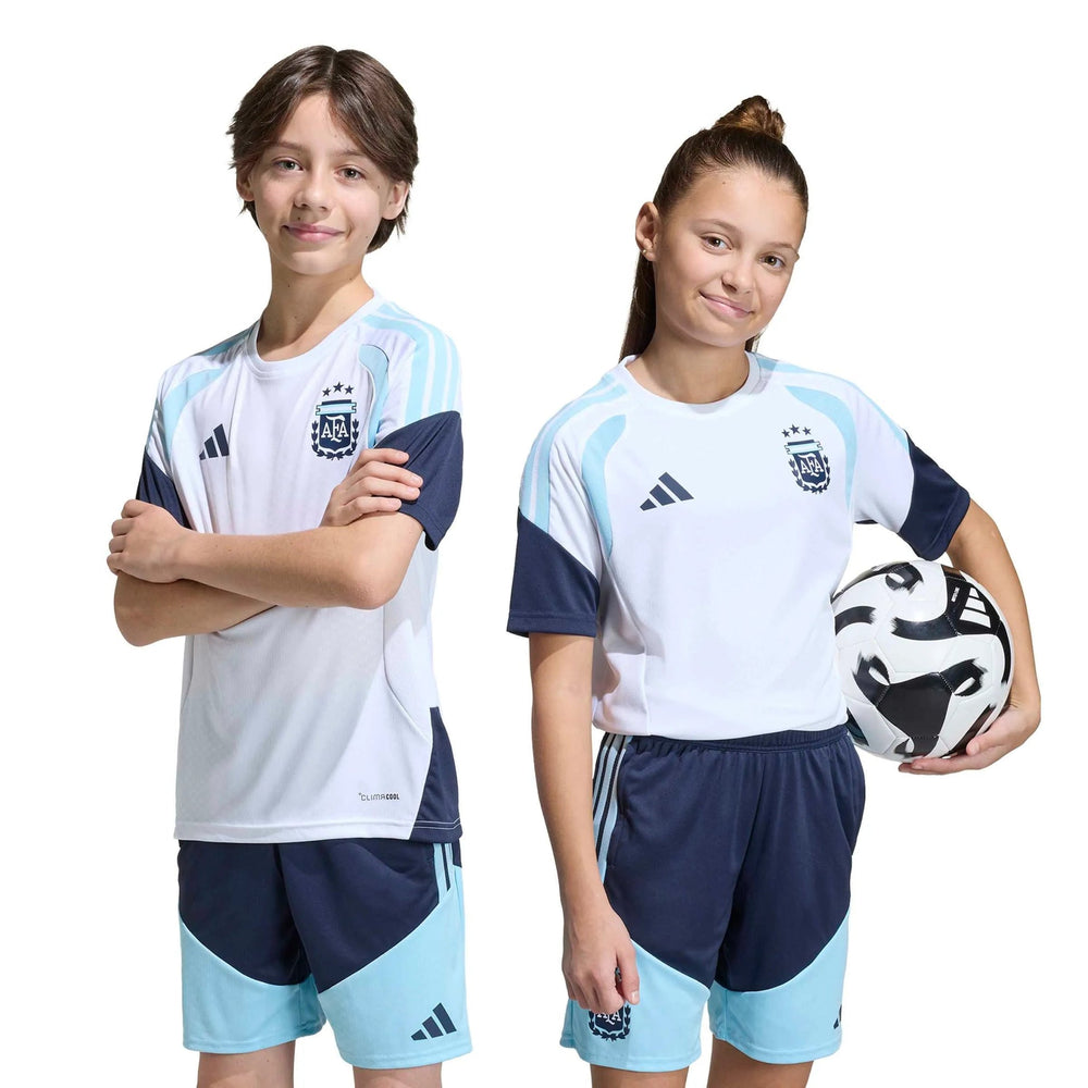 2026 Argentina Youth Training Soccer Jersey | Adidas