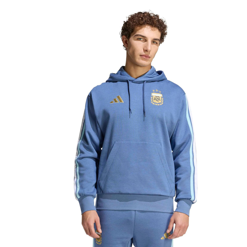 2026 Argentina Mens DNA Fleece Hoodie | Adidas