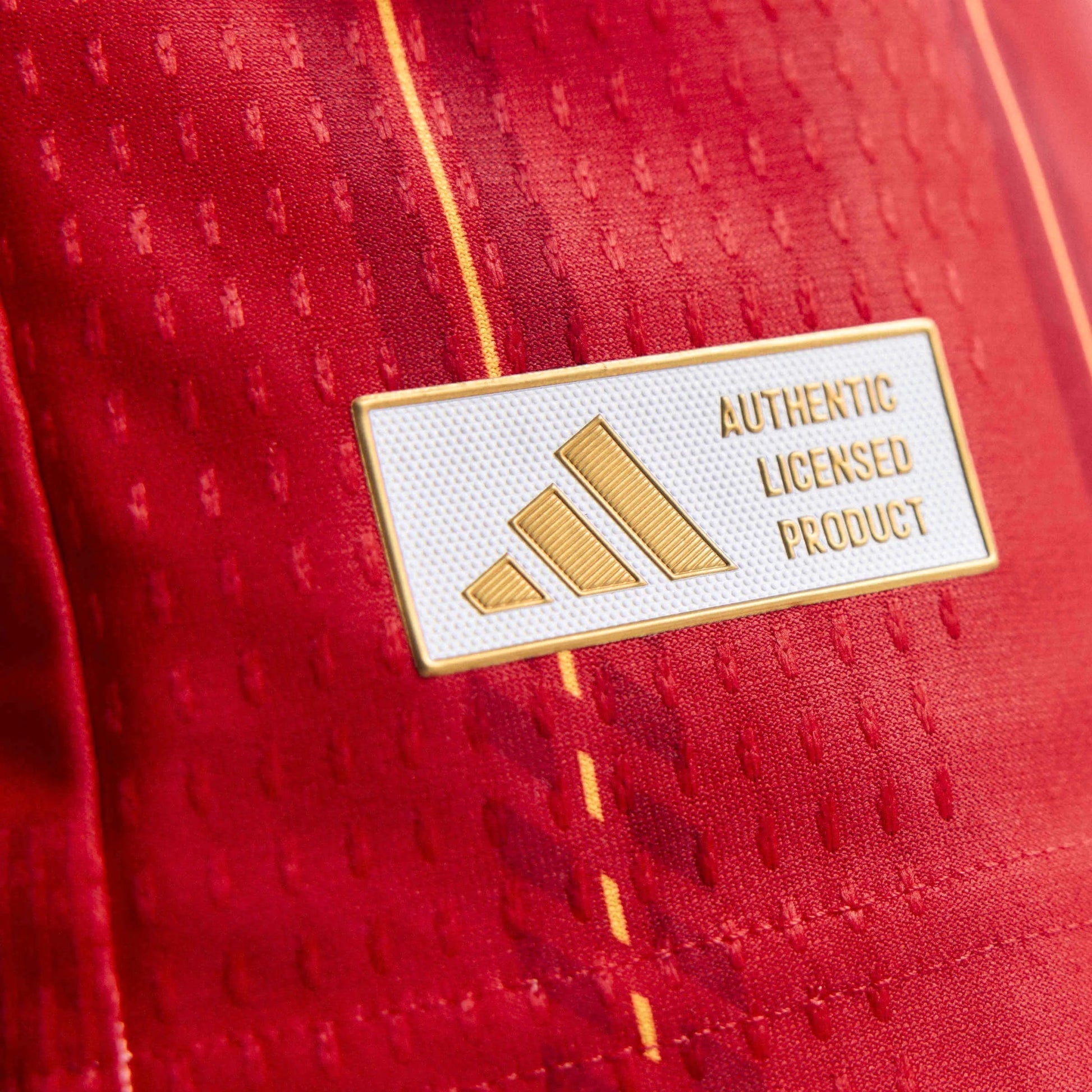 2026 Spain Mens Authentic Home Long-Sleeve Soccer Jersey | Adidas