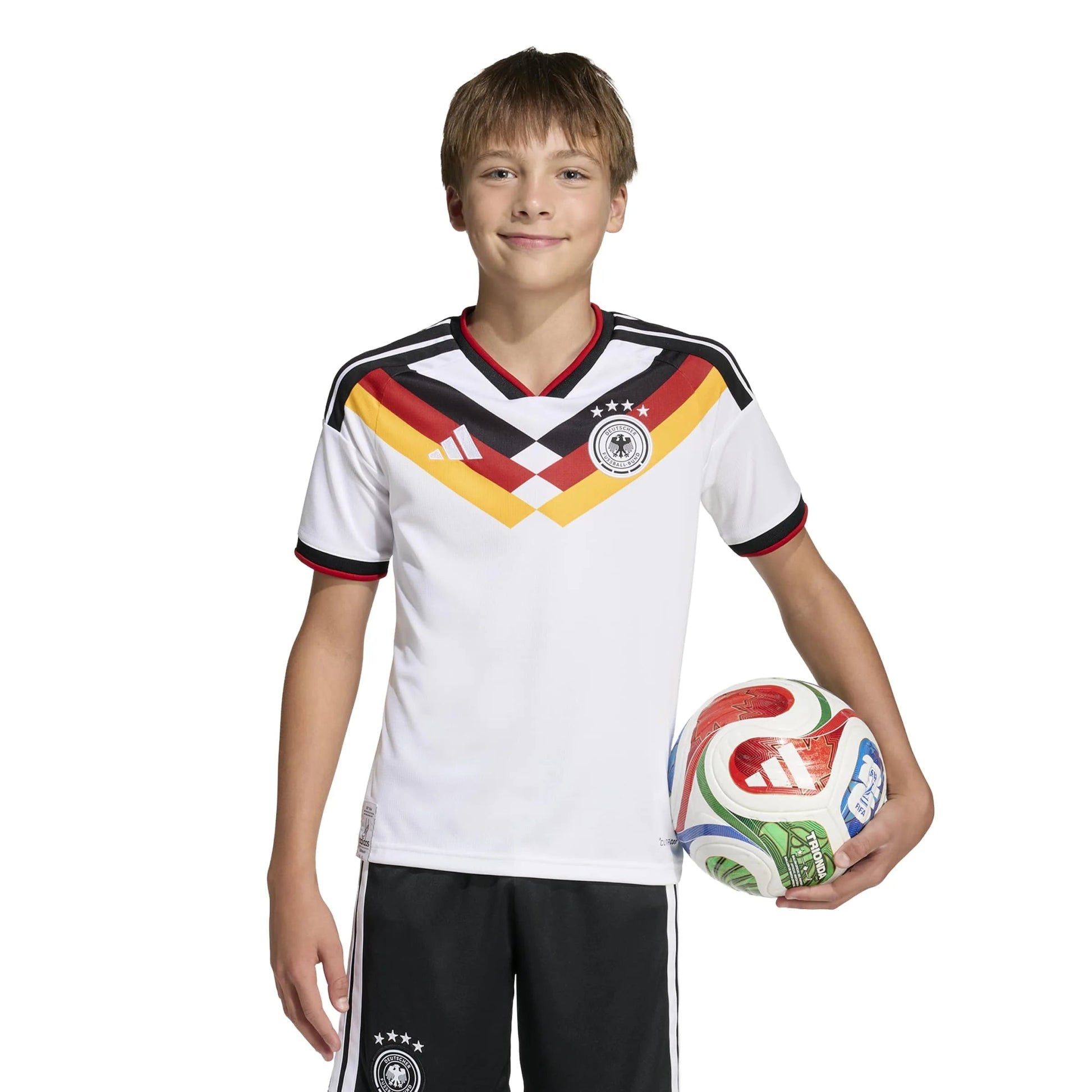 2026 Germany Youth Stadium Home Soccer Jersey | Adidas