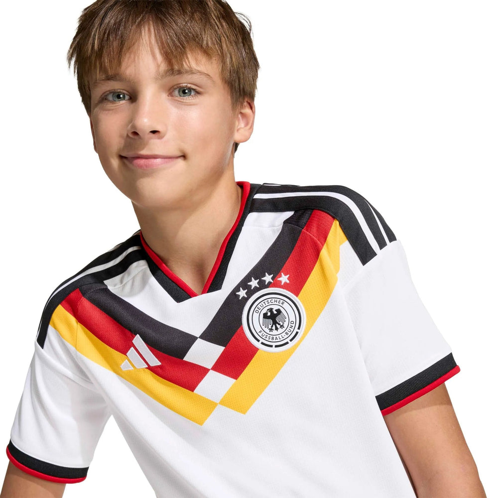 2026 Germany Youth Stadium Home Soccer Jersey | Adidas