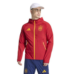 2026 Spain Mens Tiro Travel Full Zip Windbreaker | Adidas