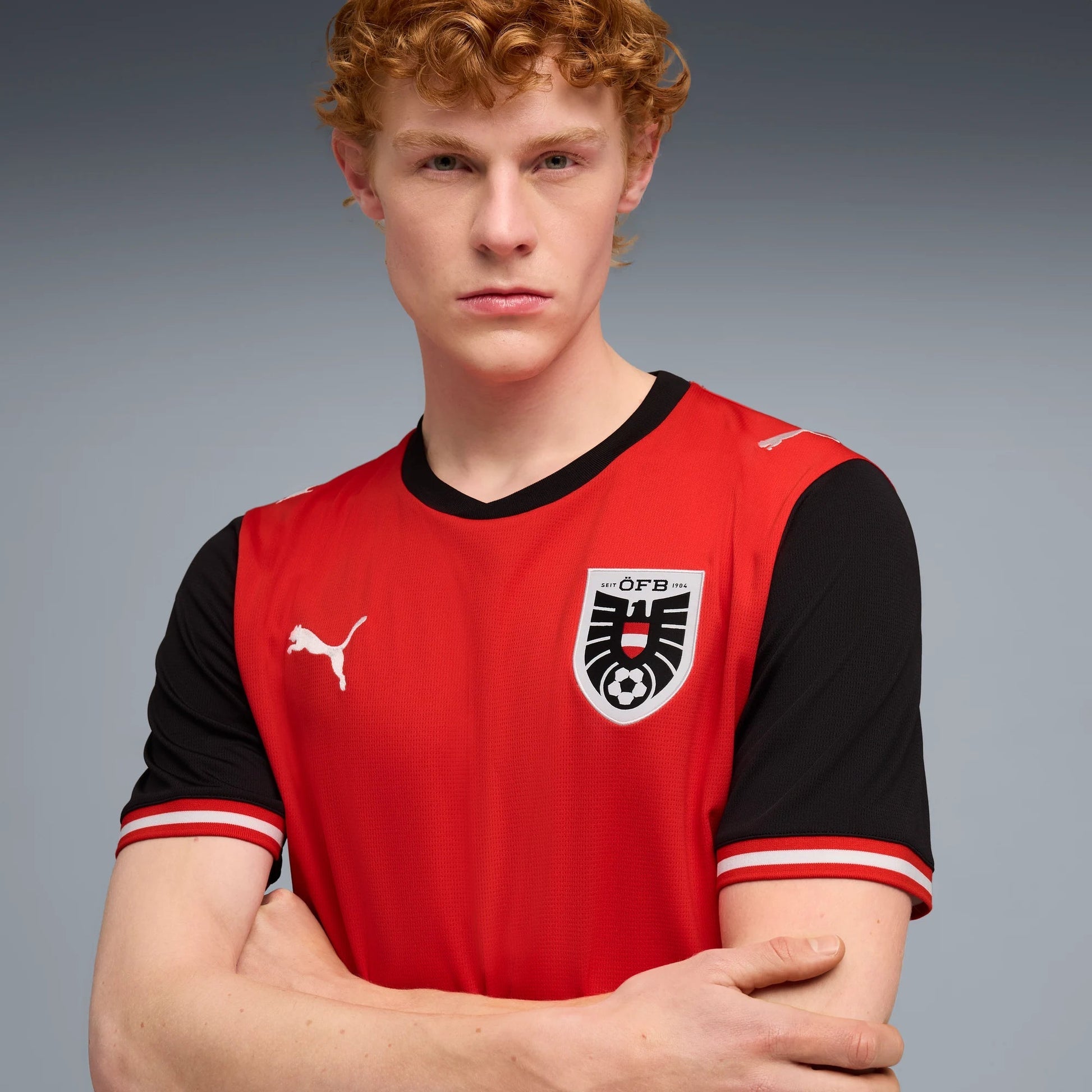 2026 Austria Mens Stadium Home Soccer Jersey | Puma