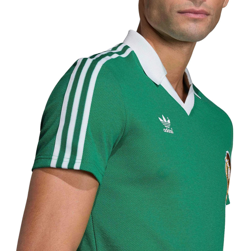 1986 Mexico Mens Retro Stadium Home Soccer Jersey | Adidas