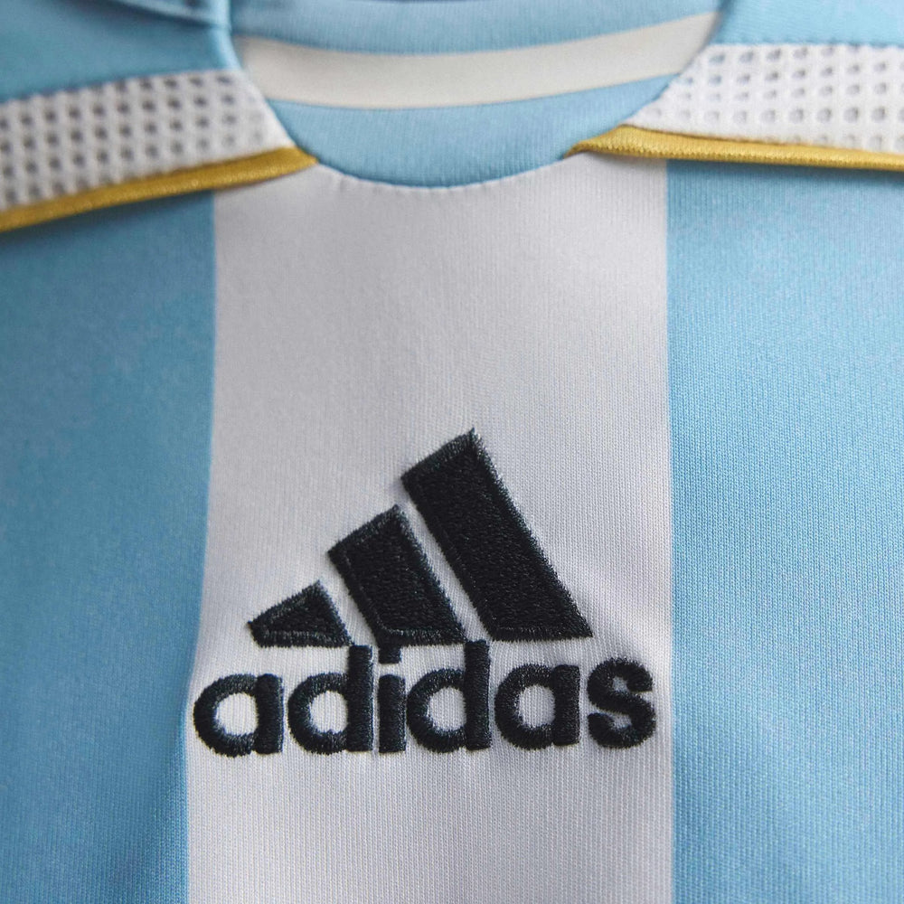 2006 Argentina Mens Retro Stadium Home Soccer Jersey | Adidas
