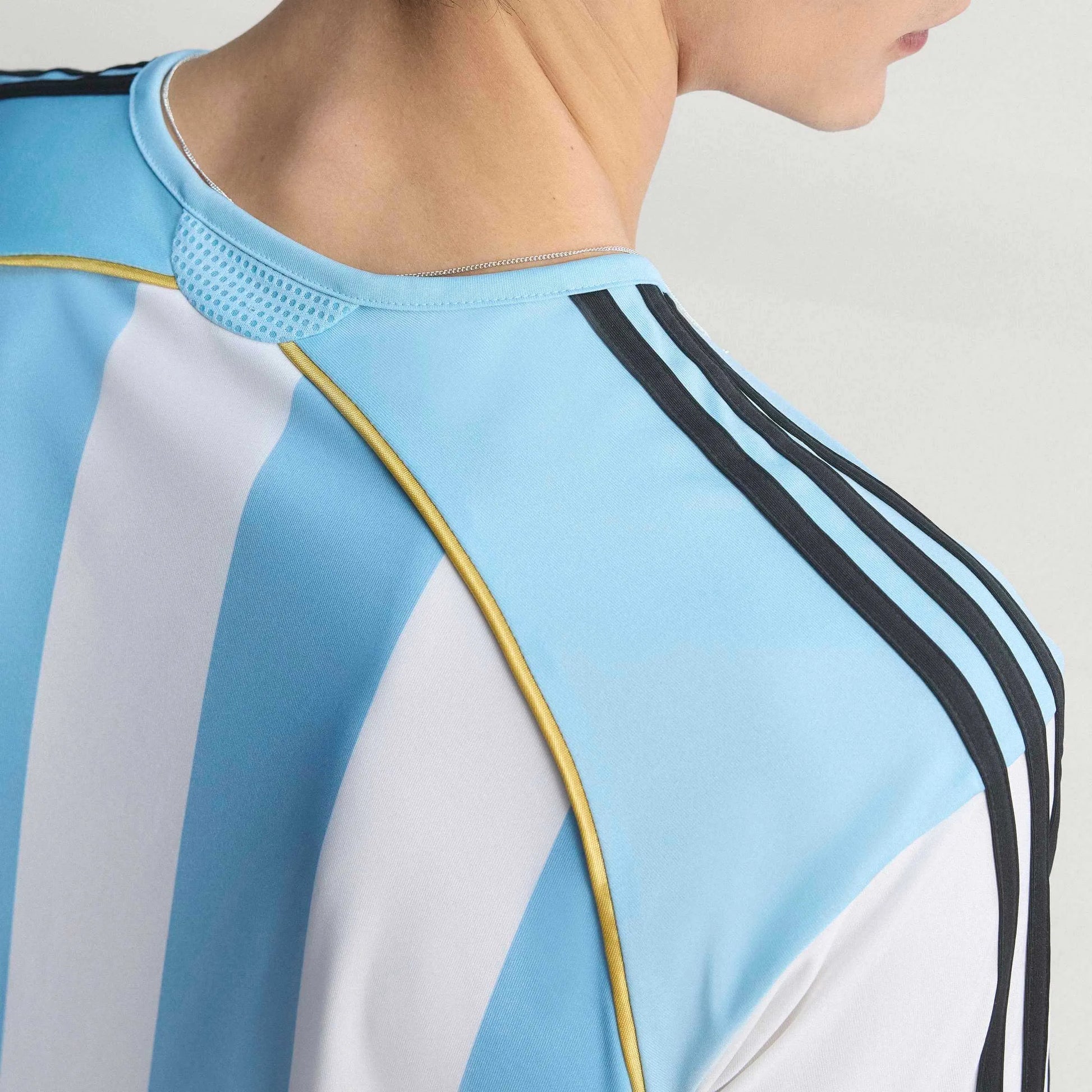 2006 Argentina Mens Retro Stadium Home Soccer Jersey | Adidas