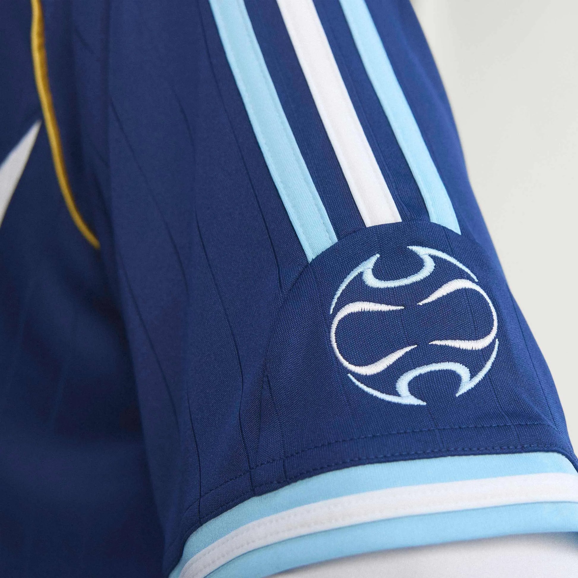 2006 Argentina Mens Retro Stadium Away Messi #19 Soccer Jersey | Adidas