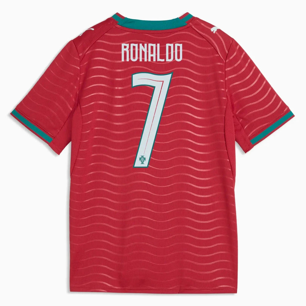 2026 Portugal Youth Stadium Home Ronaldo #7 Soccer Jersey | Puma