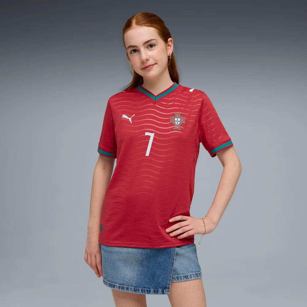 2026 Portugal Youth Stadium Home Ronaldo #7 Soccer Jersey | Puma