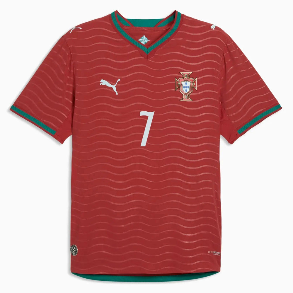 2026 Portugal Mens Authentic Home Ronaldo #7 Soccer Jersey | Puma
