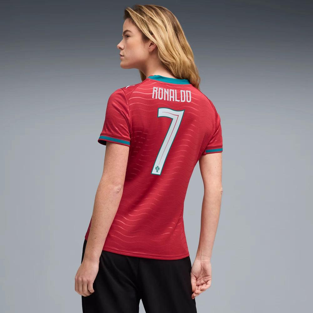 2026 Portugal Womens Stadium Home Ronaldo #7 Soccer Jersey | Puma