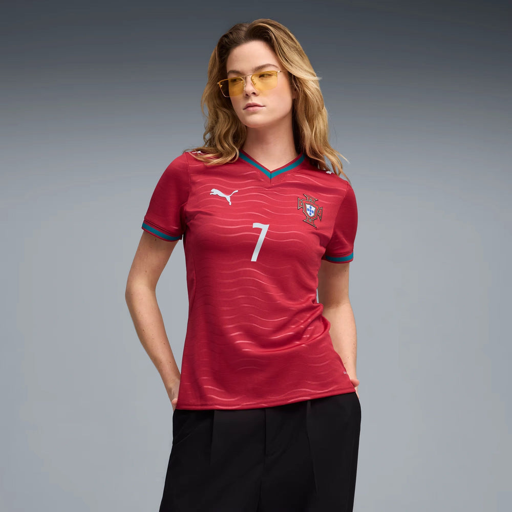 2026 Portugal Womens Stadium Home Ronaldo #7 Soccer Jersey | Puma