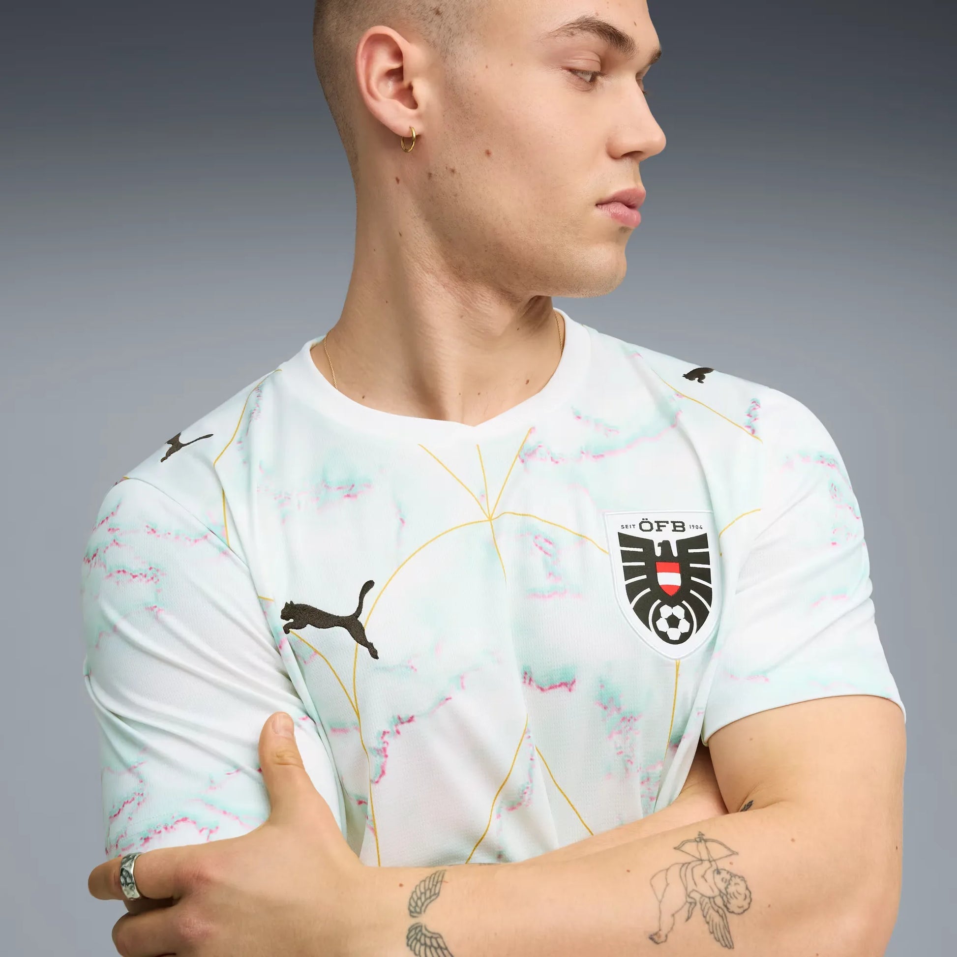2026 Austria Mens Stadium Away Soccer Jersey | Puma