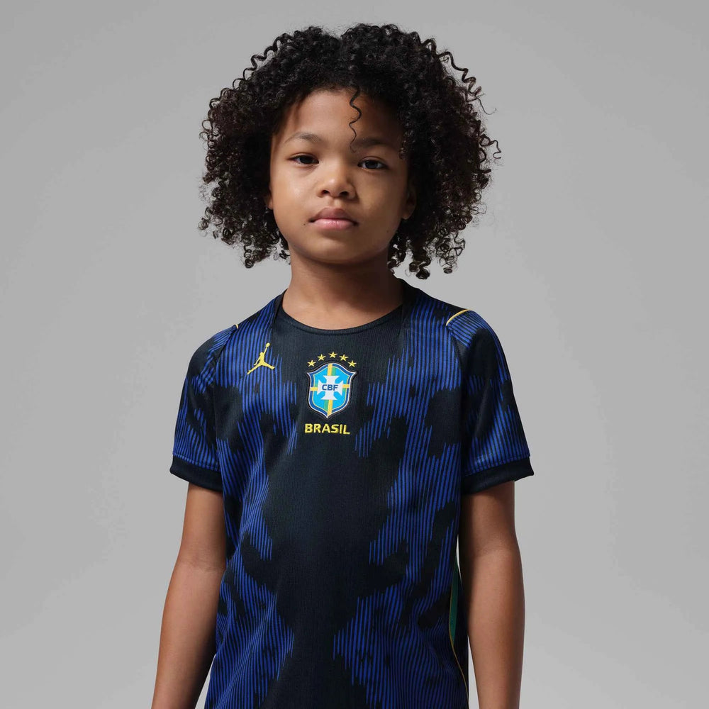 2026-27 Brazil Little Kids' Stadium Away Kit | Nike