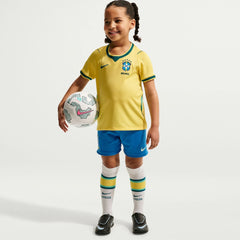 2026-27 Brazil Little Kids' Stadium Home Kit | Nike