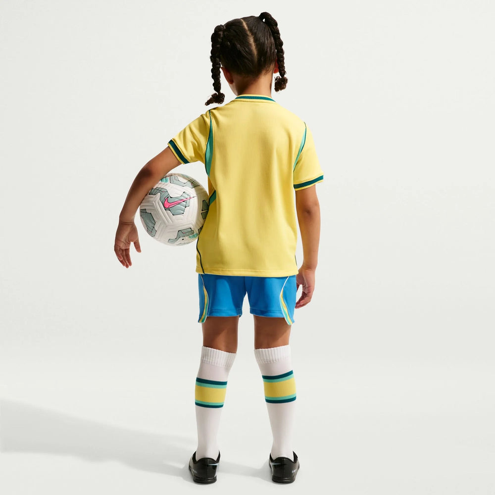 2026-27 Brazil Little Kids' Stadium Home Kit | Nike