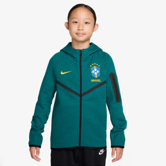 2026-27 Brazil Youth Full-Zip Tech Fleece Hoodie | Nike