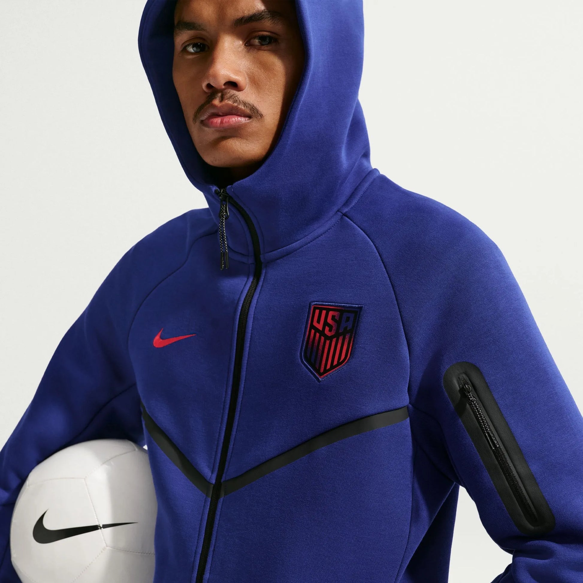 2026-27 USMNT Mens Full-Zip Tech Fleece Hoodie | Nike