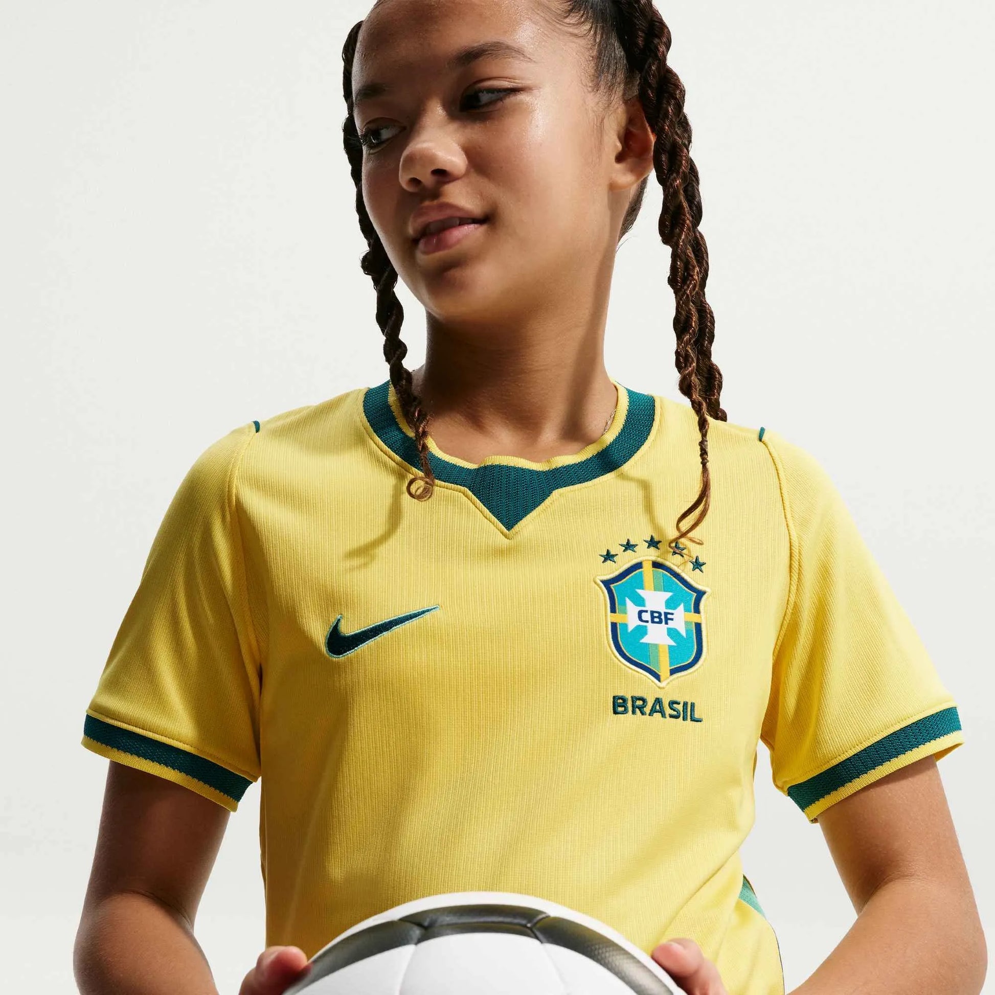 2026-27 Brazil Youth Stadium Home Soccer Jersey | Nike