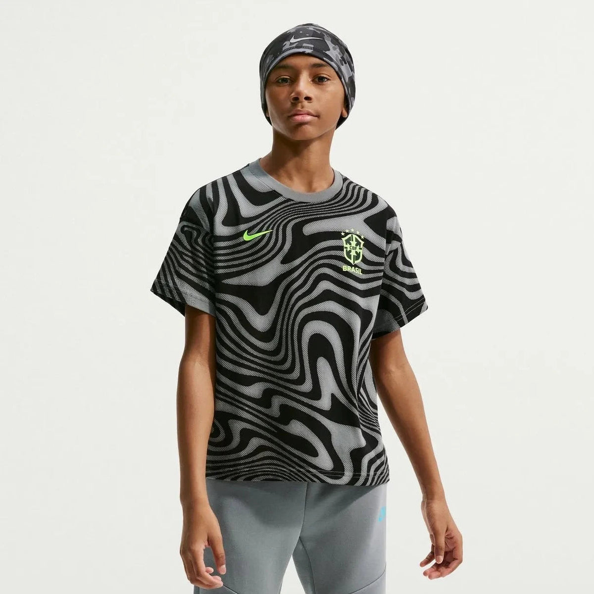 2026-27 Brazil Youth All Over Print Tee | Nike