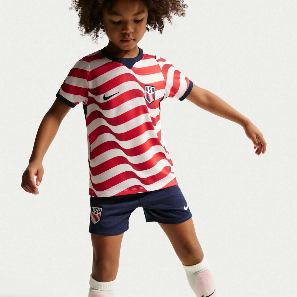 2026-27 USMNT Little Kid's Stadium Home Kit | Nike