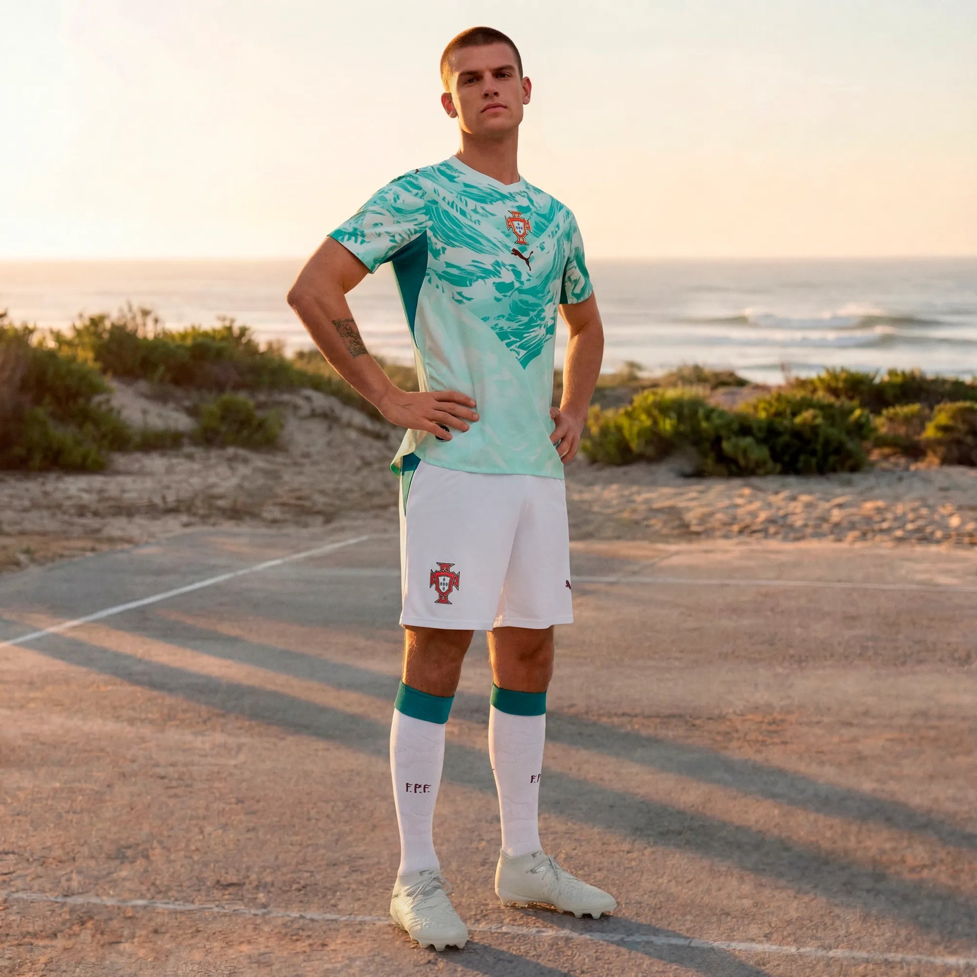 2026-27 Portugal Mens Stadium Away Shorts | Puma