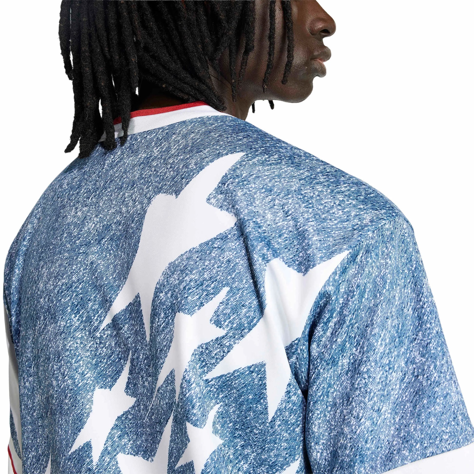 USA Mens Denim Graphic Jersey | Adidas