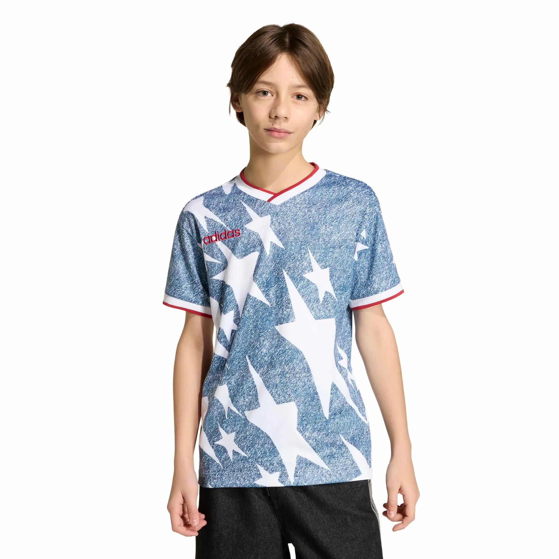 USA Youth Denim Graphic Jersey | Adidas
