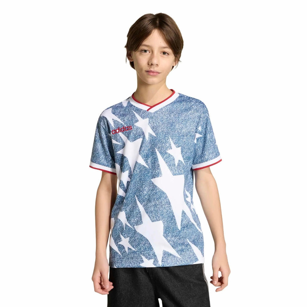 USA Youth Denim Graphic Jersey | Adidas