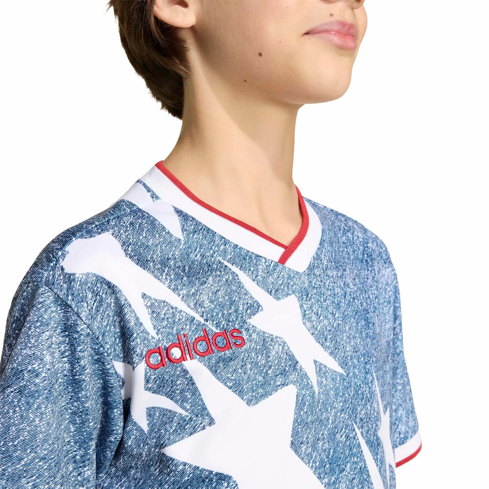 USA Youth Denim Graphic Jersey | Adidas