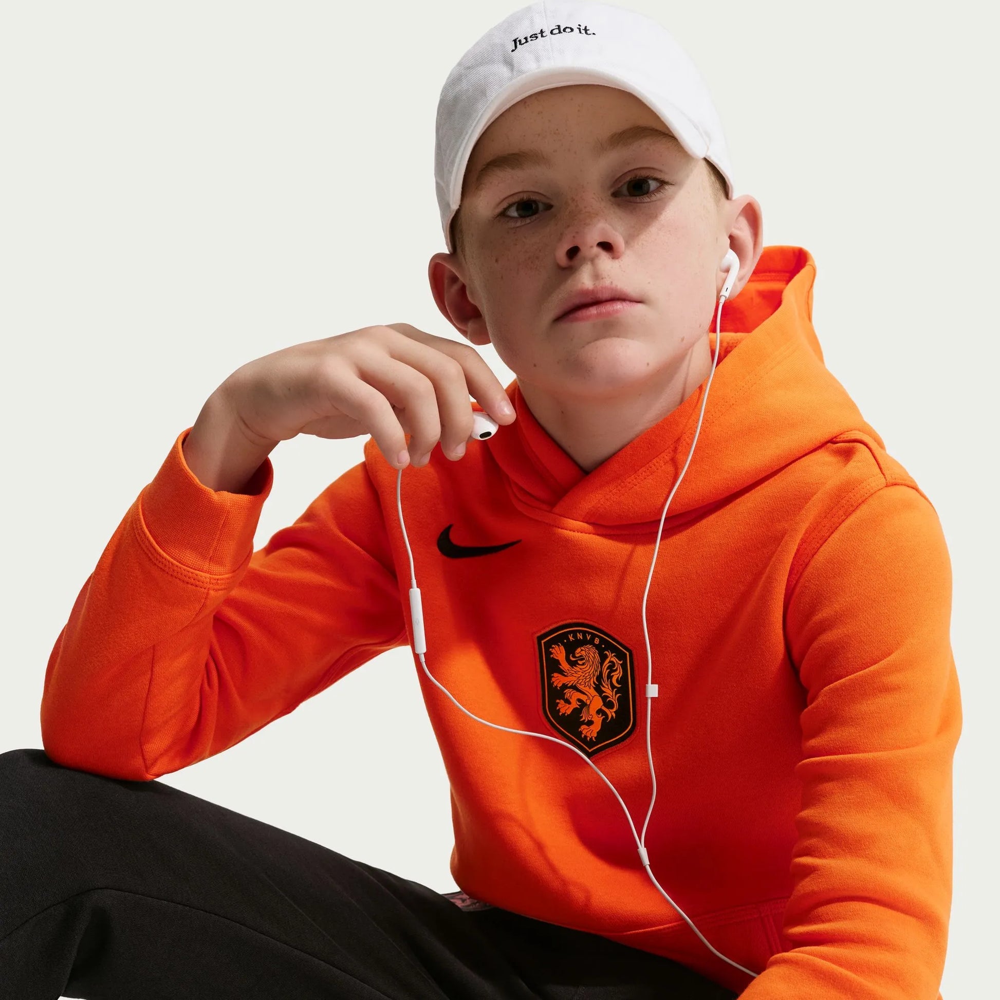 2026-27 Netherlands Youth Club Pullover Hoodie | Nike