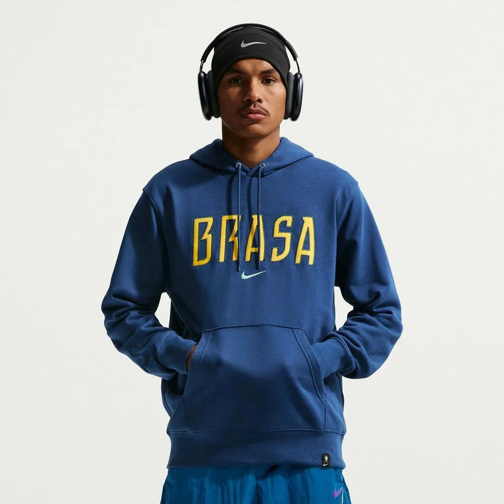 2026-27 Brazil Mens Club French Terry Pullover Hoodie | Nike