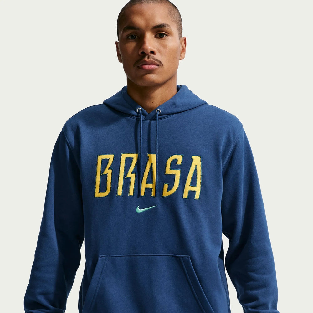 2026-27 Brazil Mens Club French Terry Pullover Hoodie | Nike