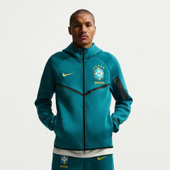 2026-27 Brazil Mens Full-Zip Tech Fleece Hoodie | Nike