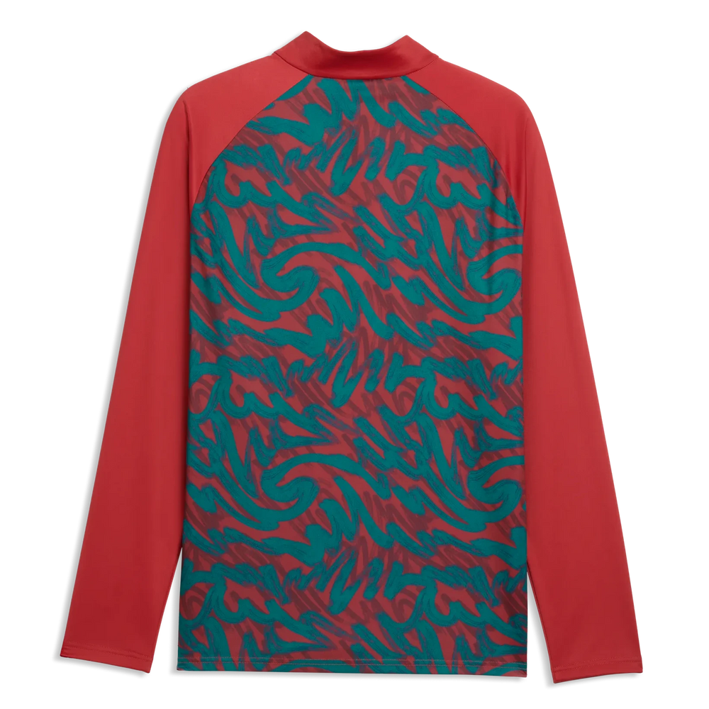 2026-27 Portugal Mens 1/4 Zip Pre-Match Top | Puma