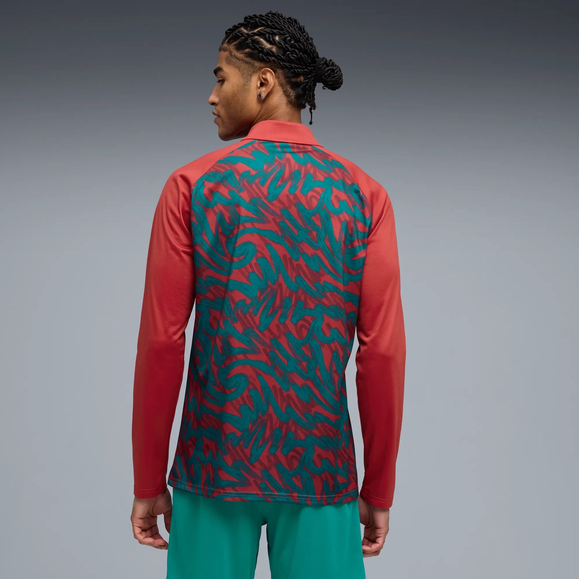 2026-27 Portugal Mens 1/4 Zip Pre-Match Top | Puma