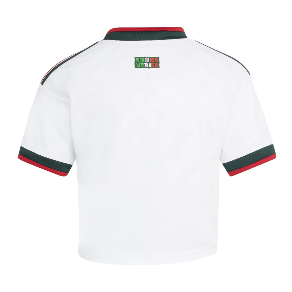 2026 Mexico Womens Stadium Away Cropped Soccer Jersey | Adidas