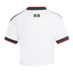 2026 Mexico Womens Stadium Away Cropped Soccer Jersey | Adidas
