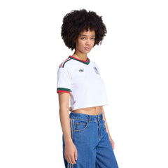 2026 Mexico Womens Stadium Away Cropped Soccer Jersey | Adidas
